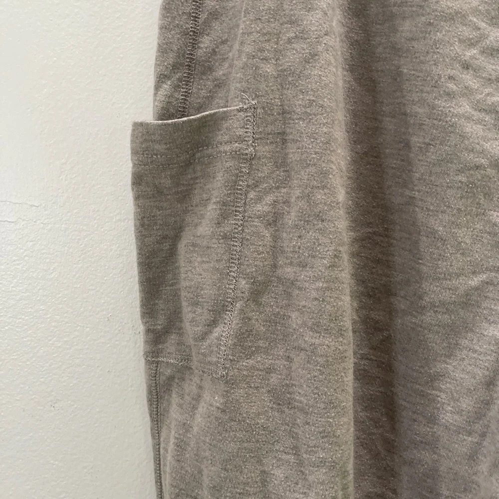 Studio Works‎ Grey Cotton Blend Cropped Sweatpants L - Picture 4 of 6